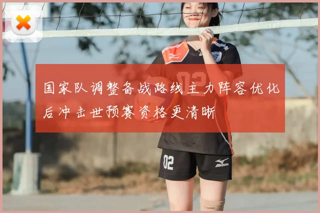 国家队调整备战路线主力阵容优化后冲击世预赛资格更清晰